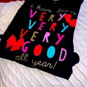 Long Sleeve Christmas graphic tee